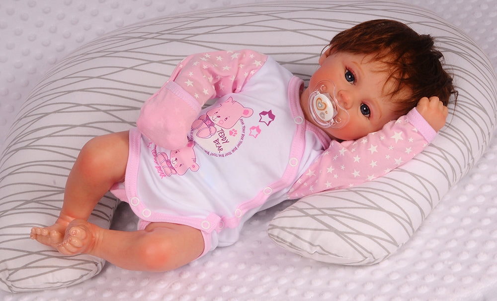 Wickelbodys 2er Pack Baby Body mit Kratzscutz in Rosa und Gelb Erstlingsbodys