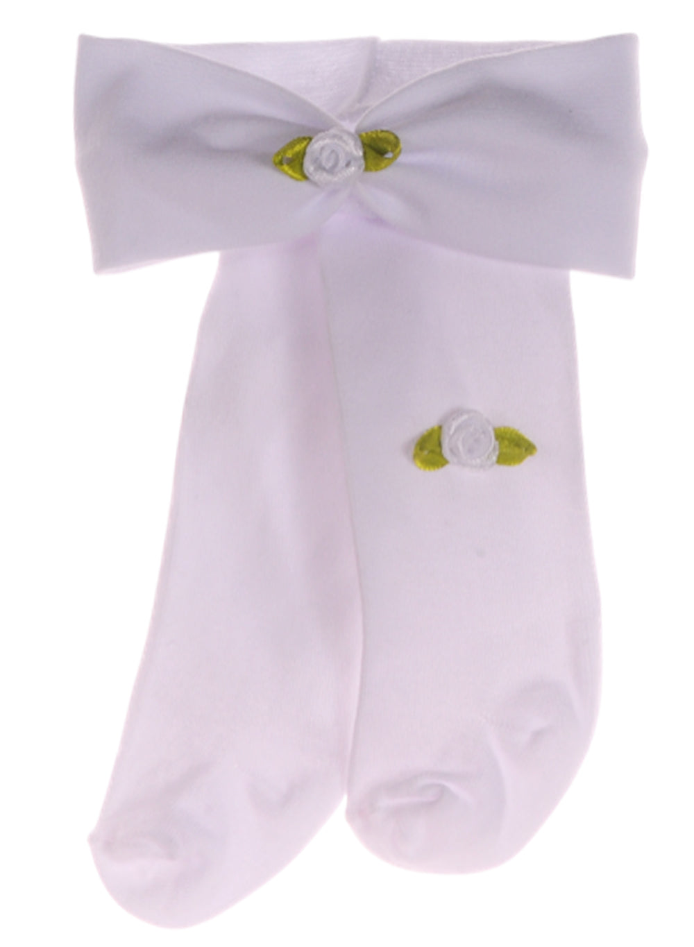 Strumpfhose und Stirnband Baby Set für Taufe