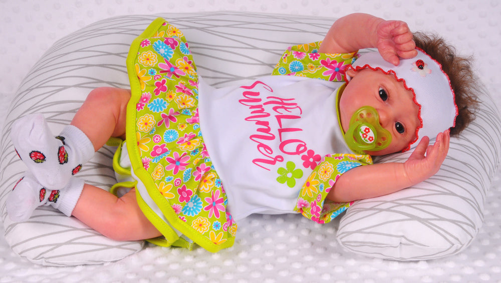 Baby Bodykleid Spieler Romper kurzer Strampler