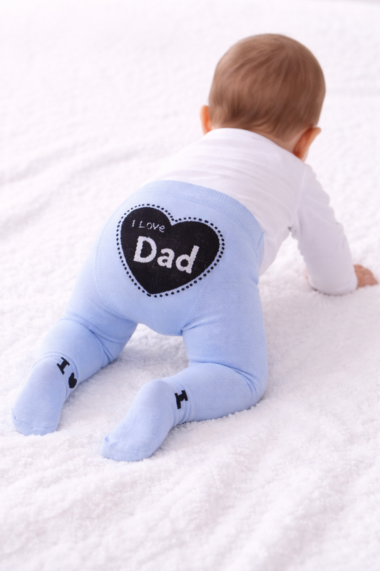 Strumpfhose in Blau für Babys und Kinder für Neugeborene