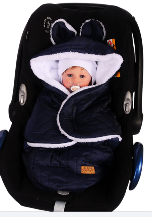 Einschlagdecke für Babyschale Autositz Baby Decke Universal