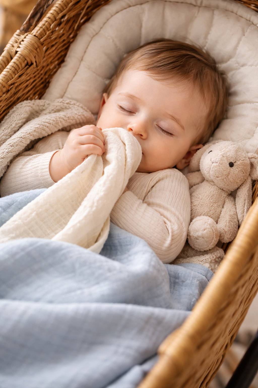 Baby Spucktuch 1 Stück 90 x 65cm aus weichem Musselin Stofftuch in Senfgelb